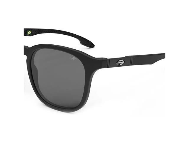 Óculos de Sol Unissex Mormaii Vancouver Preto Fosco Lente Cinza - 3