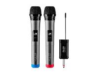 Microfones Sem Fio UHF Pulse Professional SP801 com Receptor - 1