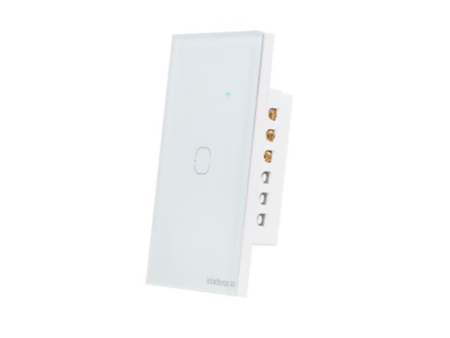 Interruptor Smart Wi-Fi Touch 1 Tecla Intelbras EWS 1001 Branco - 2
