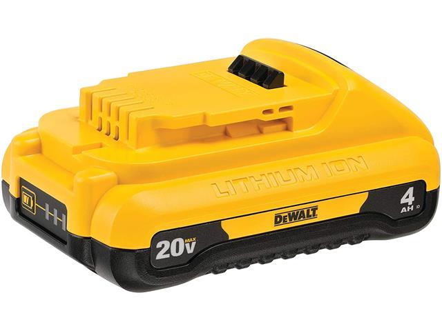 Bateria Compacta Dewalt 4Ah 20V Max Li-Ion XR DCB240-B3 - 1