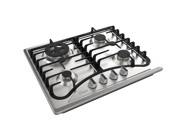 Cooktop a Gás Inox 4 Bocas Oster OTOP601 Semiprofissional Bivolt - 1