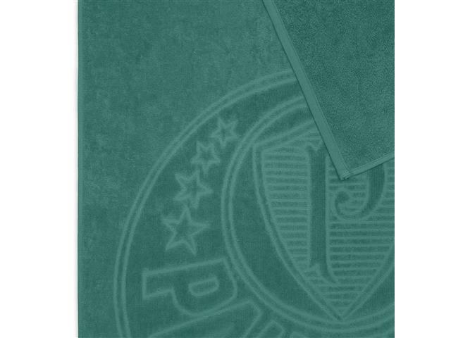 Toalha de Banho Buettner Brasão Palmeiras Verde Esmeralda - 1