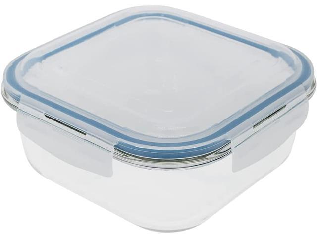 Pote Hermético de Vidro Oikos com Tampa Quadrado 1,2 Litros - 1