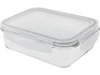 Pote Hermético de Vidro Oikos com Tampa Transparente 1,040 Litros - 1