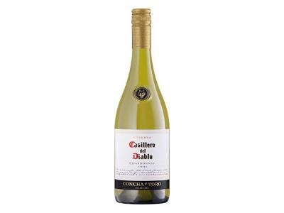 VINHO CHILENO CASILLERO DEL DIABLO  CHARDONNAY 750ML BRANCO