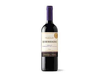 VINHO CHILENO RESERVADO MERLOT 750ML TINTO