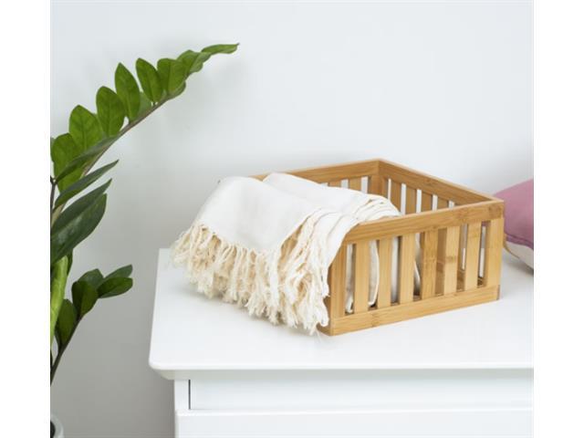 Cesto Ripado Oikos de Bambu 24cm - 2