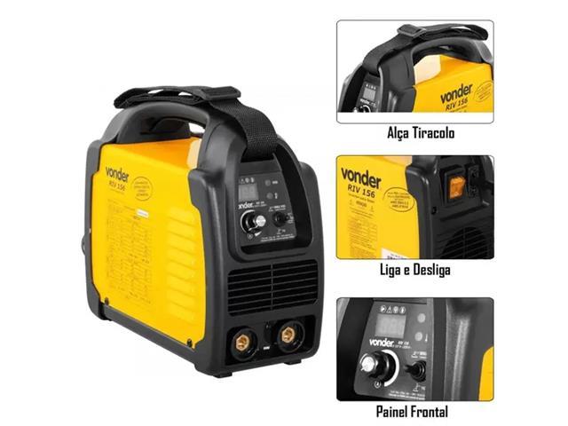 Máquina de Solda Inversora Vonder RIV156 Bivolt - 2