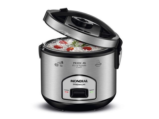 Panela Elétrica de Arroz Mondial PE-42-10X Pratic 10 Xícaras 700W 220V - 1