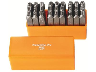 Jogo de Punções Alfabéticos Tramontina PRO 3 mm 27 Peças