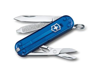 Canivete Victorinox Classic SD Azul Translúcido em Blister