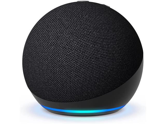 Echo Dot 5ª Geração Amazon Smart Speaker C/Alexa WiFi Bluetooth Preto - 1