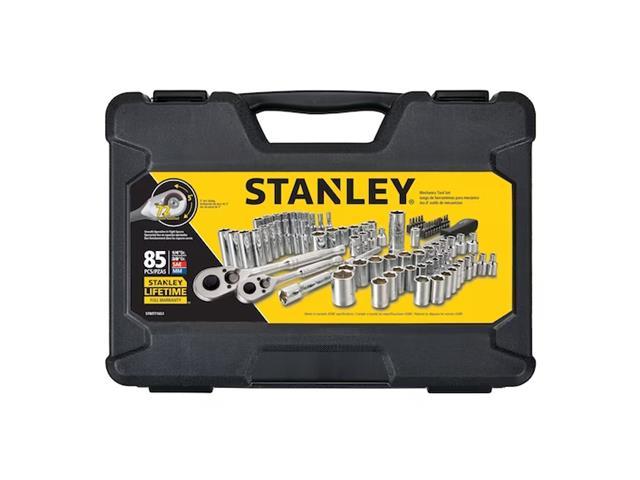 Jogo De Soquetes Encaixe Mm E Pol - 85 Pcs Stanley - 3