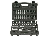 Jogo De Soquetes Encaixe Mm E Pol - 85 Pcs Stanley - 1