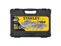Jogo De Soquetes Encaixe Mm E Pol - 85 Pcs Stanley - 3
