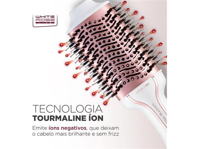 Escova Secadora Mondial Branco/Rose Gold 1200W Bivolt ES-50 - 2