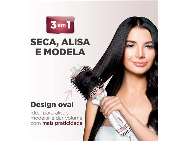 Escova Secadora Mondial Branco/Rose Gold 1200W Bivolt ES-50 - 4