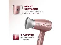 Secador de Cabelos Travel Mondial Golden Rose 1200W Bivolt SC-47-GR - 2