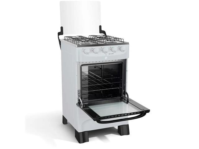 Fogão Mueller 4 bocas Branco com acendimento automático MFI4BB - 4