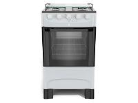 Fogão Mueller 4 bocas Branco com acendimento automático MFI4BB - 1