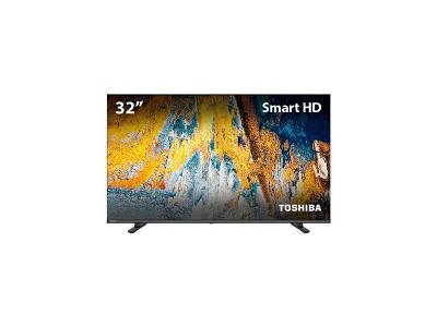 Smart TV QLED 32'' HD Toshiba 32V35LS VIDAA 2 HDMI 2 USB Wi-Fi TB016M