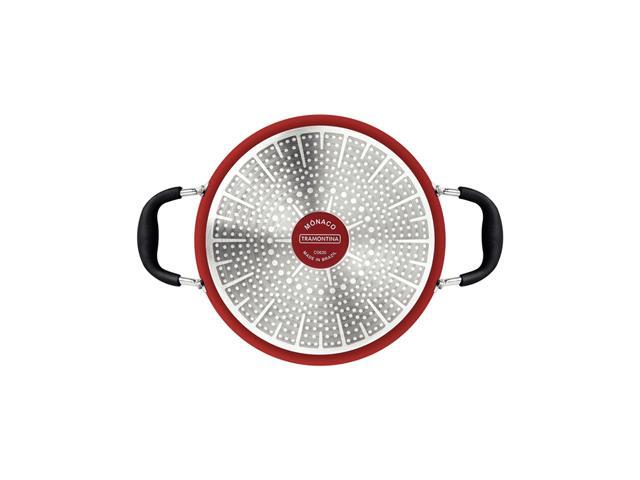 Caçarola Tramontina Turim Antiaderente Starflon Max Vermelha 24Cm - 4