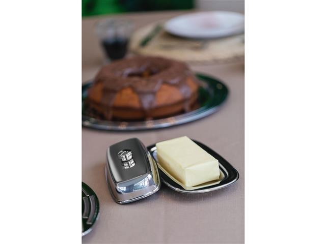 Manteigueira Tramontina Service Retangular em Aço Inox com Tampa - 2