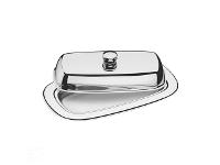 Manteigueira Tramontina Service Retangular em Aço Inox com Tampa - 1