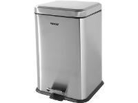 Lixeira Retangular Vonder 20 Litros Inox - 1