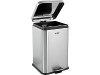 Lixeira Retangular Vonder 20 Litros Inox - 3