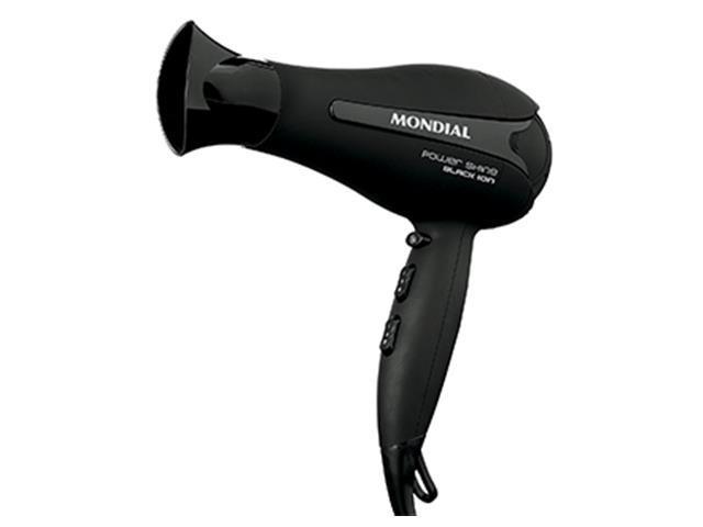 Secador de Cabelos Mondial SC-13 Power Shine Black 220V - 1