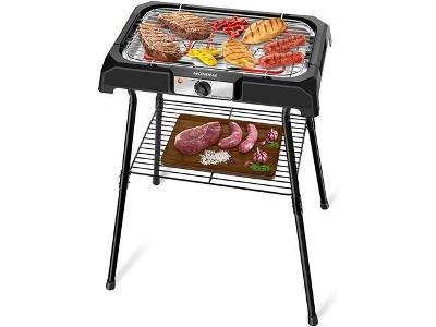 Churrasqueira Elétrica Grand Steak & Grill II 2000W Preta Mondial 220V