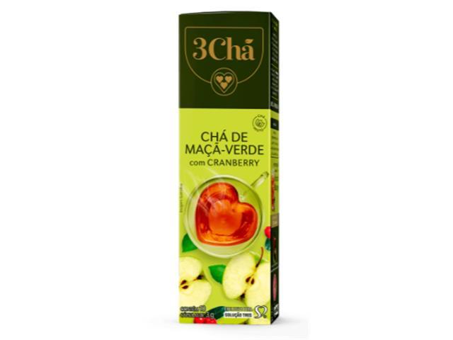 Capsula Cha Misto Tres Maca Verde/Cranberry 10 Cápsulas - 2