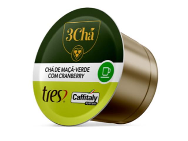 Capsula Cha Misto Tres Maca Verde/Cranberry 10 Cápsulas - 3