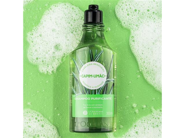 Shampoo Purificante L'Occitane au Brésil Capim-Limão 300ml - 2