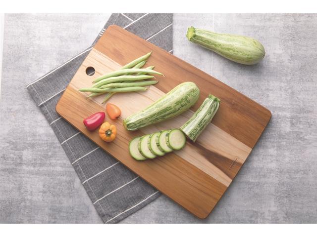 Tábua Retangular Tramontina Kitchen em Madeira Teca 40x27cm - 2