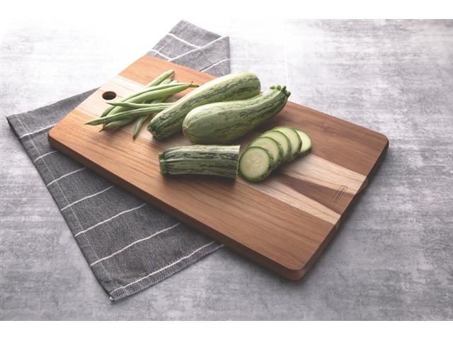 Tábua Retangular Tramontina Kitchen em Madeira Teca 40x27cm - 3