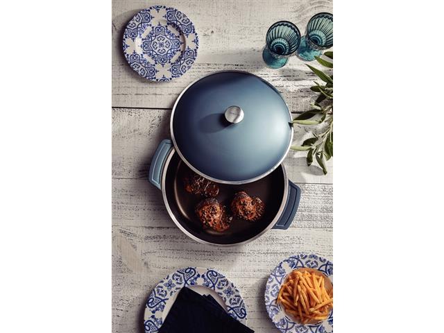 Frigideira Tramontina Lyon Antiaderente Performance AzulElementar 32CM - 2