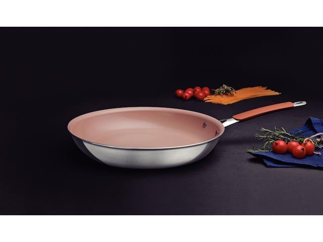 Frigideira Tramontina Romagna Interno Cerâmico Marfim 30CM - 3