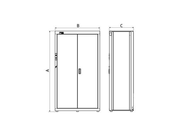 Armário Smart System Tramontina PRO para Ferramentas 44972/001 - 3