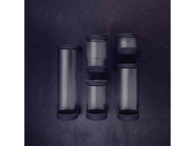 Jogo de Potes de Vidro Herméticos Tramontina Borossilicato com Tampa - 3