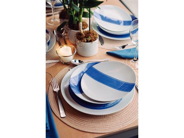 Kit Prato Sobremesa Tramontina Soho em Porcelana 21 cm 6 Peças - 2