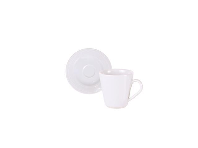 Kit Xícara e Pires de Café Tramontina Nexus em Porcelana 70 ml 12 Pçs - 2