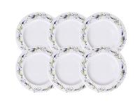 Kit Prato Fundo Tramontina Lilla em Porcelana Decorada 23 cm 6 Peças - 3