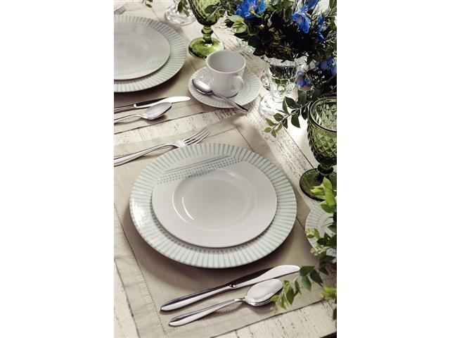 Jogo de Pratos Tramontina Monocroma em Porcelana Decorada 12 Peças - 4