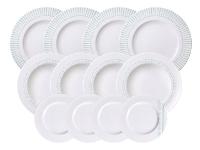 Jogo de Pratos Tramontina Monocroma em Porcelana Decorada 12 Peças - 1