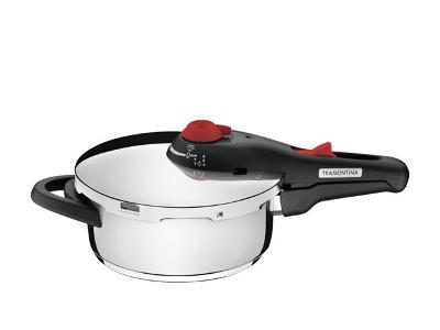 Panela de Pressão Tramontina Solar 62511226 em Aço Inox – 3 L