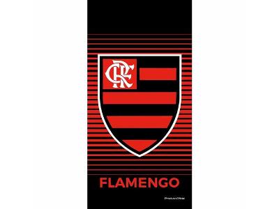Toalha Flamengo Brasão Veludo
