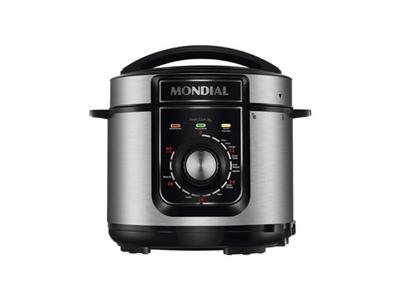 Panela de Pressão Elétrica Mondial PE-48 Pratic Cook 5L - Inox