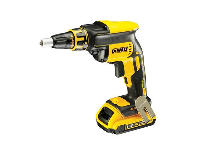 Parafusadeira Drywall DeWalt Brushless 1/4” c/ 2 Baterias 20V 2Ah - 2